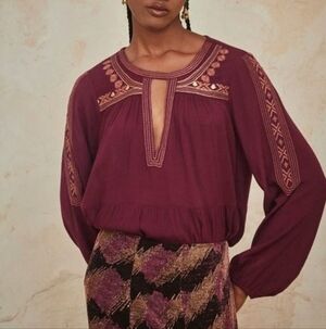 NWT NEKANE | $92 Lalasa Peasant Blouse